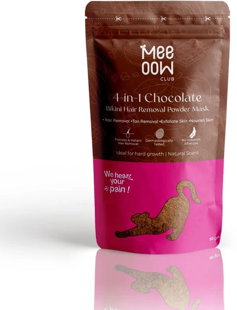 Painless Effective Meow Body Hair Removal Wax Powder..