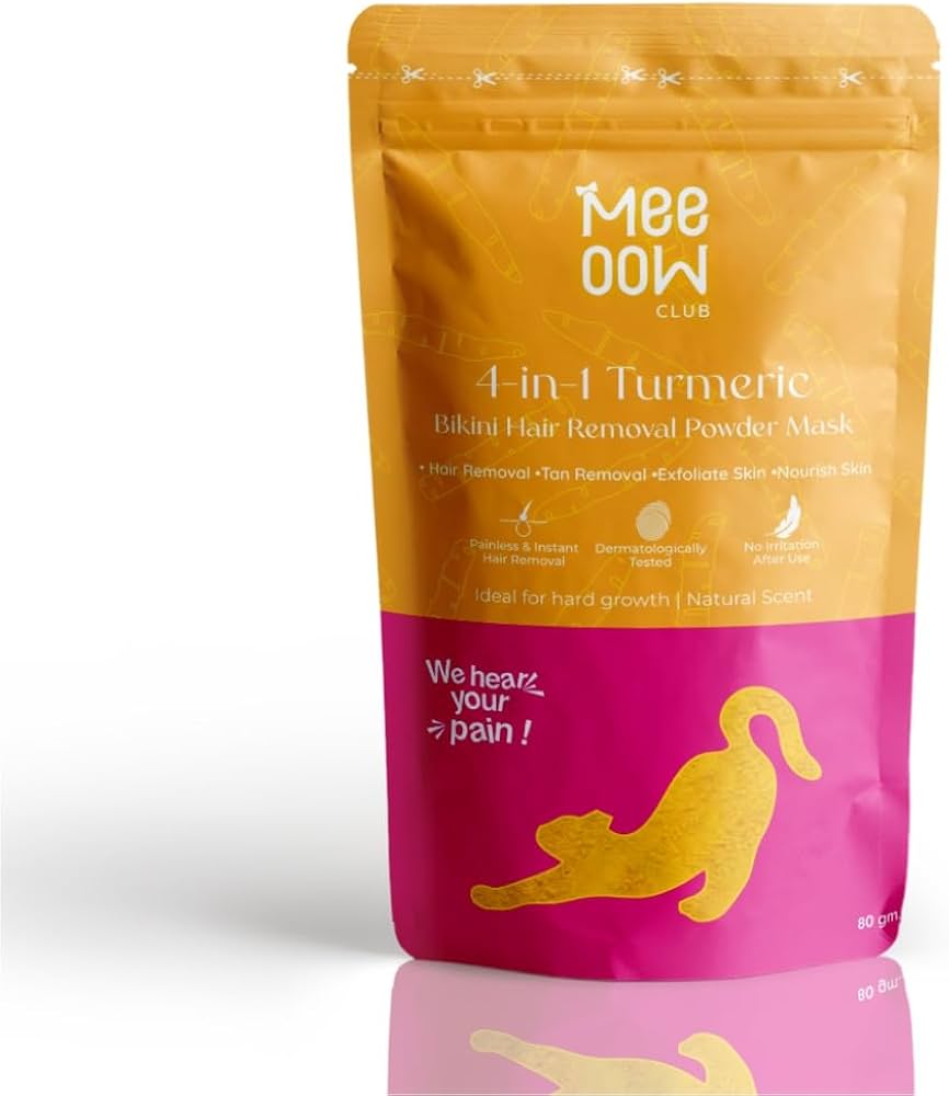 Painless Effective Meow Body Hair Removal Wax Powder..