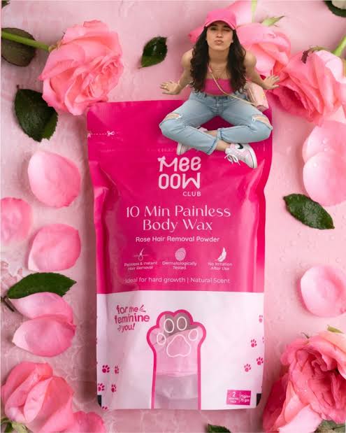 Painless Effective Meow Body Hair Removal Wax Powder..